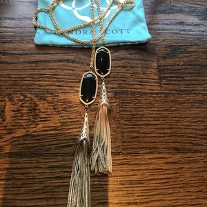 Black Kendra Scott lariat